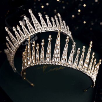 The Pearl Design Bridal Wedding Crown